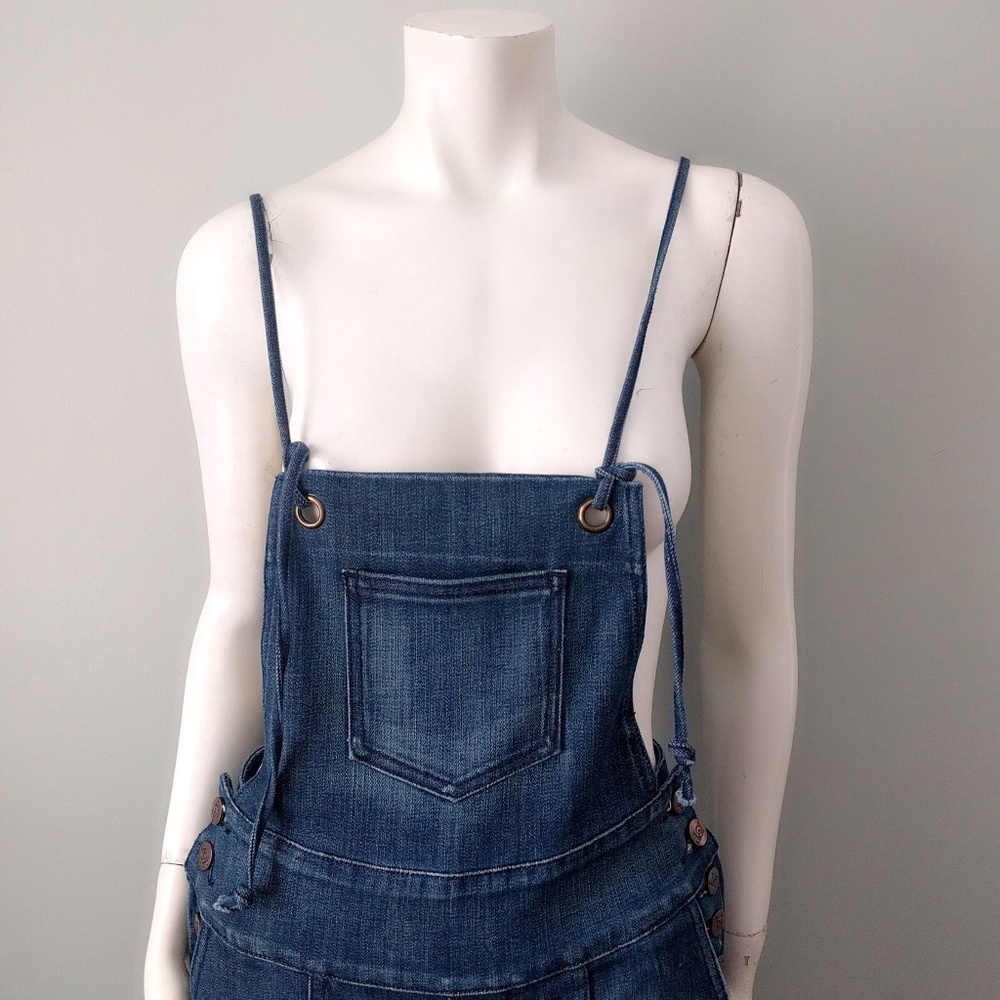 NWOT VTG Kova & T Denim Jumpsuit Overalls 26 - Picture 3 of 8